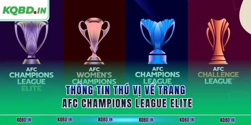 Vô Địch Châu Á 31 Thông tin thú vị về trong AFC Champions League Elite